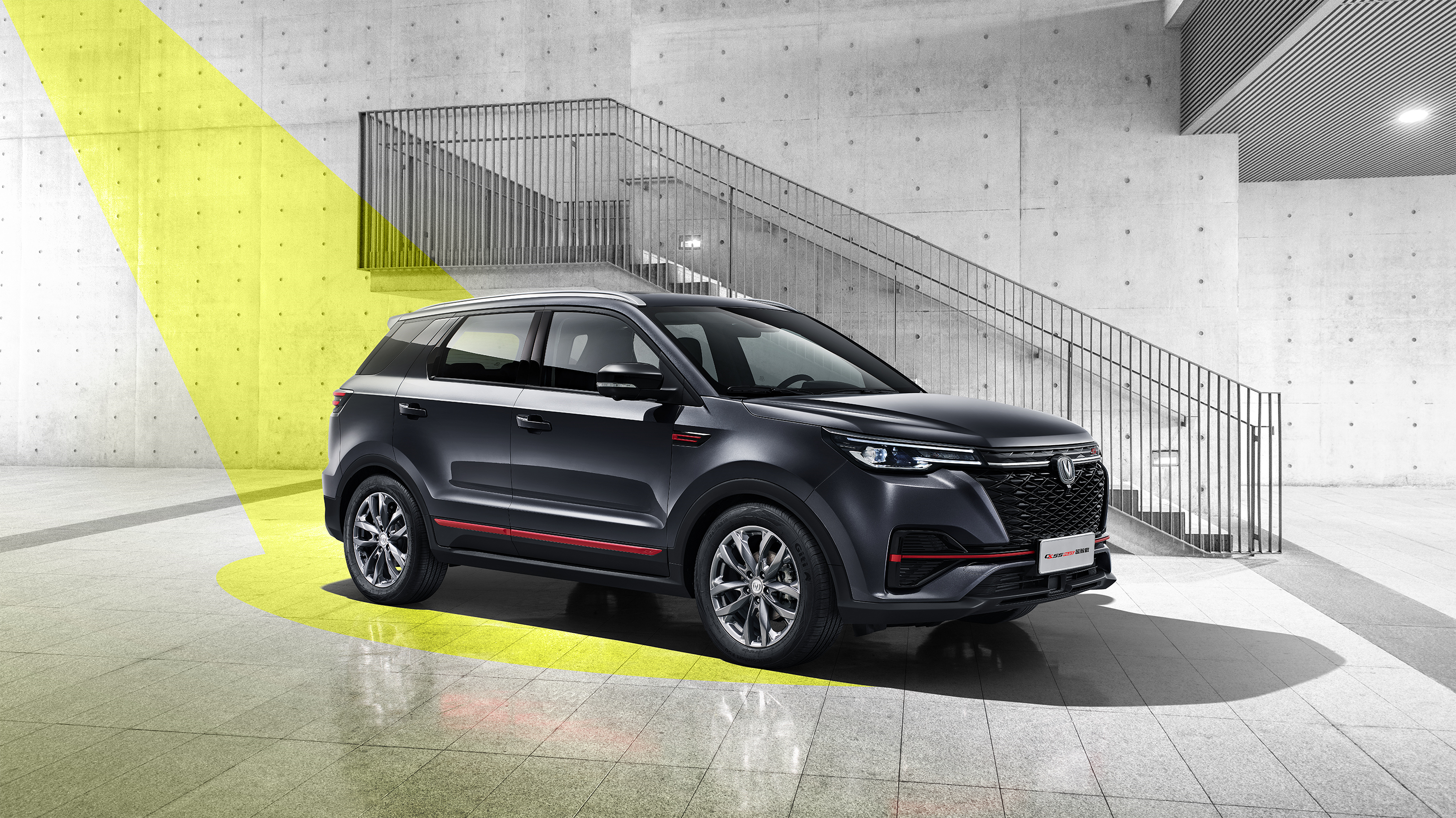 传承御岳设计造型运动时尚长安汽车cs55plus新车曝光