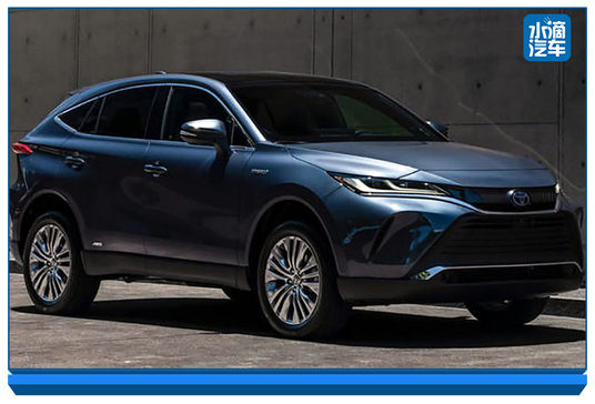 定位入门级5座中型suv丰田harrier专利图曝光