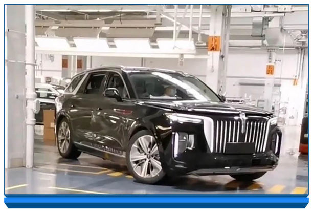 红旗E-HS9将推出燃油版，4.0T+V8，顶规版售价接近百