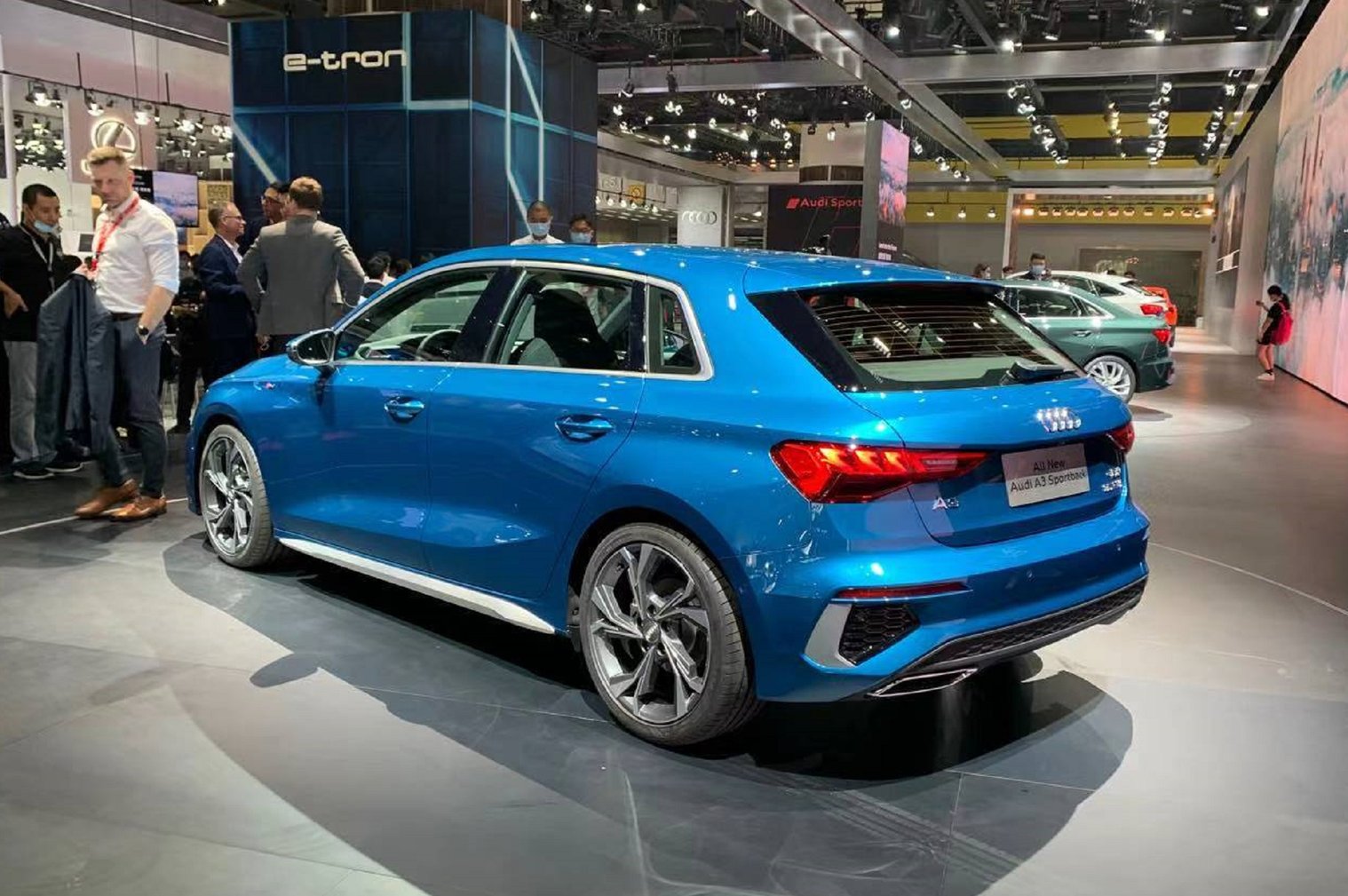 广州车展奥迪新车不少但个人最喜欢新a3两厢