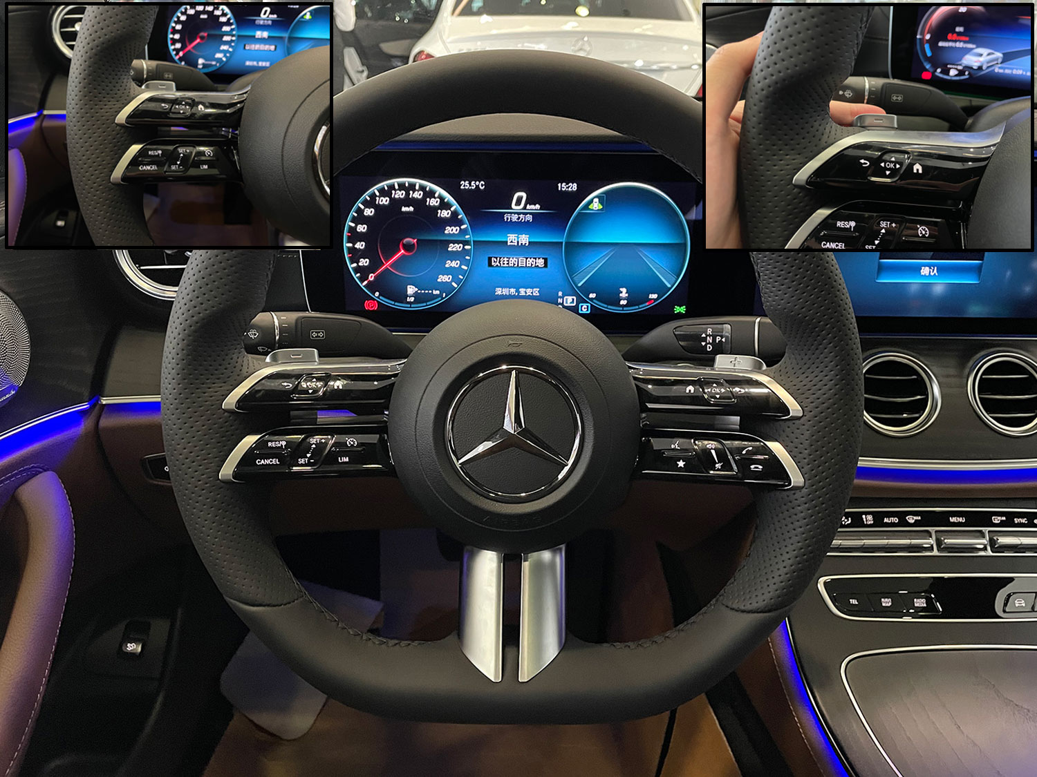 告别排量争议 配置微增 奔驰2021款改款e300l实拍简评-水滴汽车