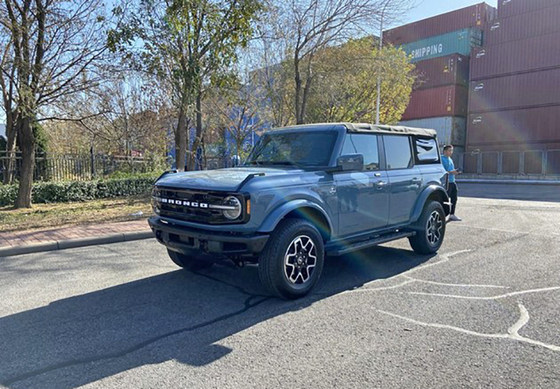 福特bronco平行进口实车曝光要价70万