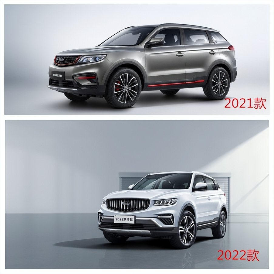 换装直瀑式前脸设计博越终于迎来更新换代